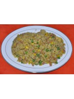 51. Пържен ориз с къри 700гр.(жасмин ориз,бисер ориз),