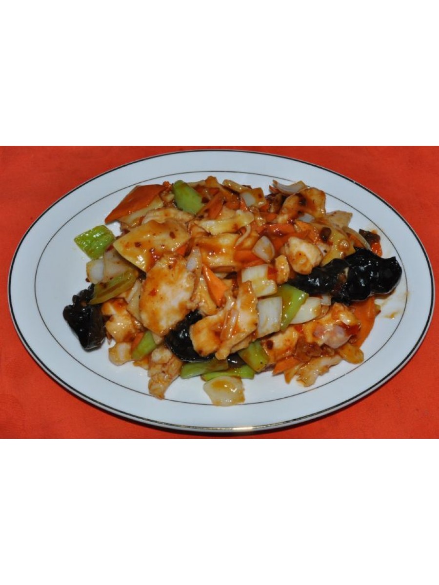 82. Пилешко по съчуански - люто 600гр.