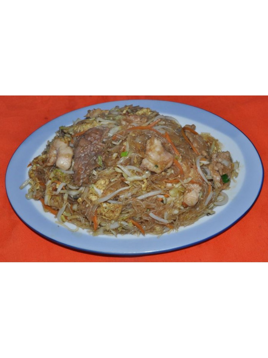 74. Пържено оризово фиде с три вида месо 600гр.