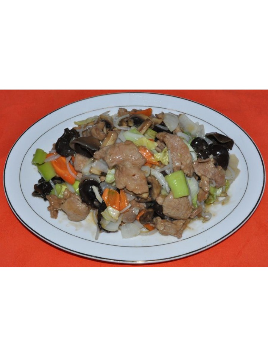 101. Свинско със зеленчуци 600гр.