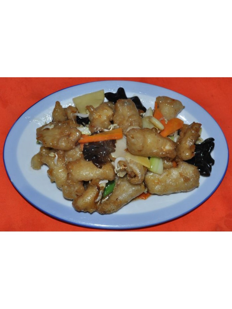 152. Риба хек със зеленчуци 600гр.