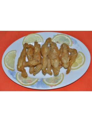 165. Панирани жабешки бутчета 200гр.